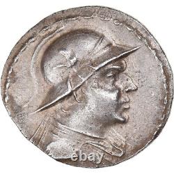 #1021132 Coin, Baktrian Kingdom, Plato, Tetradrachm, 145-140 BC, MS(60-62), Si