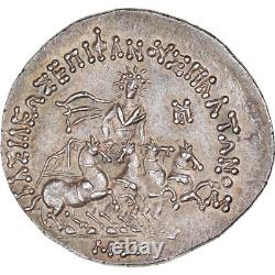 #1021132 Coin, Baktrian Kingdom, Plato, Tetradrachm, 145-140 BC, MS(60-62), Si