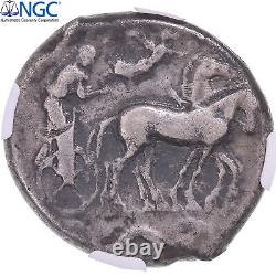 #1066374 Coin, Sicily, Tetradrachm, ca. 450-440 BC, Syracuse, graded, NGC, F 5