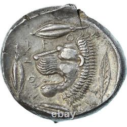 #1066712 Coin, Sicily, Tetradrachm, ca. 430-425 BC, Leontini, MS(60-62), Silve