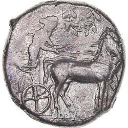 #1068718 Coin, Sicily, Tetradrachm, ca. 430-425 BC, Gela, EF(40-45), Silver, H