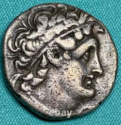 116-107 BC Greek Egypt Ptolemy IX Soter II AR Tetradrachm XF PLUS WITH PEDIGREE