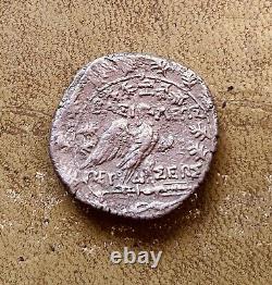 179-168 BC Kingdom of Macedon Silver Tetradrachm Perseus Toned