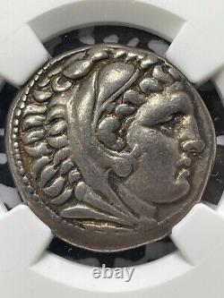 (336-323BC) Ancient Greece Macedon Alexander III AR Tetradrachm NGC VF Lot#G4089