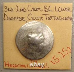3rd-2nd Cent. BC Danube, Celts Alexander III, the Great Type Silver Tetradrachm