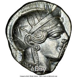 440-04 BC Ancient Greece Athens AR tetradrachm NGC MS 3/5 3/5 FIRST RESERVE CURR