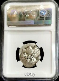 440- 404 Bc Silver Attica Athens Tetradrachm Athena Owl Coin Ngc Choice Xf