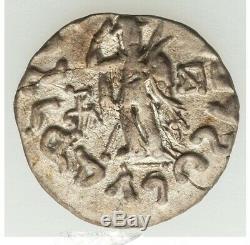 58-12 BC Indo-Scythian Kingdom, Azes I AR Tetradrachm XF