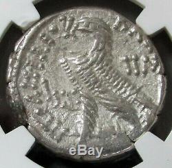 80-51 Bc Ptolemaic Kingdom Ar Tetradrachm Ptolemy XII Coin Ngc About Unc 4/5 5/5