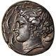 #906658 Coin, Sicily, Siculo-punic, Tetradrachm, 350-320 Bc, Very Rare, Silver