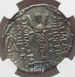 97-87 Seleucid Kingdom Demetrius III AR tetradrachm NGC Choice VF 4/5 1/5