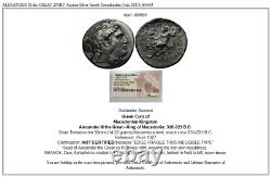 ALEXANDER III the GREAT 250BC Ancient Silver Greek Tetradrachm Coin ZEUS i60665