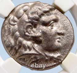 ALEXANDER III the GREAT Ancient 330BC Tetradrachm Silver Greek Coin NGC i66657