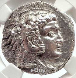 ALEXANDER III the GREAT Mint State TETRADRACHM Silver Greek Coin NGC MS i69568