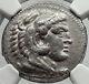 Alexander Iii The Great Tetradrachm Silver Ancient Greek Salamis Coin Ngc I64149