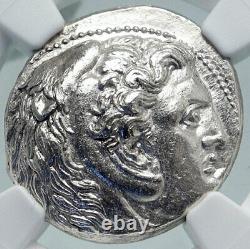 ALEXANDER III the Great Genuine Ancient Silver Greek TETRADRACHM Coin NGC i86402