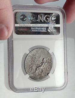ALEXANDER I BALAS Seleukid Ancient Silver Greek Tetradrachm Coin NGC ChAU i62341