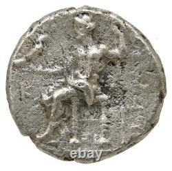 ALEXANDER the GREAT Lifetime Tetradrachm Ancient Greek Silver Coin Herakles Zeus