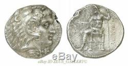 ALEXANDER the GREAT Tetradrachm Philip III Herakles Ancient Greek Silver Coin