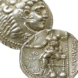ALEXANDER the GREAT Tetradrachm Tyre Mint. HERAKLES / Zeus. Ancient Greek Coin