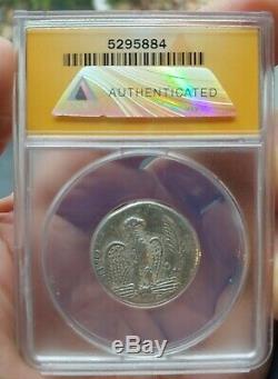 ANACS Ancient Roman Coin Nero tetradrachm 62AD Syria mint Silver Beautiful
