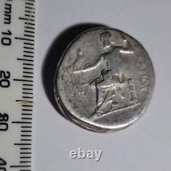 ANCIENT GREEK COIN SILVER TETRADRACHM ALEXANDER THE GREAT 320-280 BC 16.61g 28mm