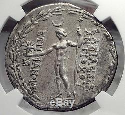 ANTIOCHOS VIII Grypos Seleukid Ancient Silver Tetradrachm Greek Coin NGC i58856