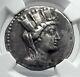 Arados Phoenicia Authentic Ancient 92bc Silver Greek Tetradrachm Coin Ngc I80951
