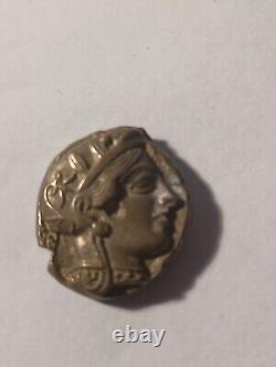 ATHENS Greece 440BC Ancient Silver Greek TETRADRACHM Coin Athena Owl
