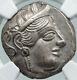 Athens Greece 440bc Ancient Silver Greek Tetradrachm Coin Athena Owl Ngc I87749