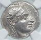 Athens Greece 455bc Ancient Silver Greek Tetradrachm Coin Athena Owl Ngc I87184