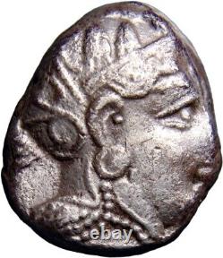 ATTICAAthens Ca. 440-404 BC AR tetradrachm Arabia Greek Coin Owl Silver Ancient
