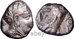 ATTICAAthens Ca. 440-404 BC AR tetradrachm Arabia Greek Coin Owl Silver Ancient