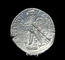 A 6, Greek Silver Tetradrachm of king Antiochos VII
