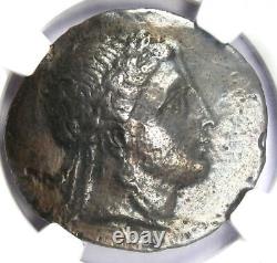 Aeolis Myrina AR Tetradrachm Silver Coin (100 BC) Certified NGC VF Rare