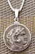 Alexander Iii The Great Ancient Greek Tetradrachm Coin Silver Necklace With Coa