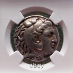 Alexander III the Great -silver tetradrachm 336 323 B. C. NGC CH VF