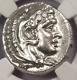 Alexander The Great Ar Tetradrachm Coin 336-323 Bc, Lifetime Ngc Choice Au