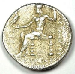 Alexander the Great AR Tetradrachm Seleucus I Coin 281 BC Good VF / XF