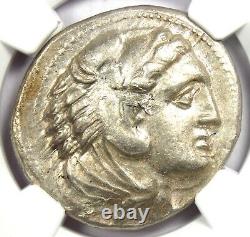 Alexander the Great III AR Tetradrachm 336-323 BC. NGC Choice XF. Lifetime Issue
