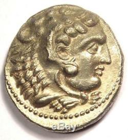 Alexander the Great III AR Tetradrachm Coin 336-323 BC AU Condition