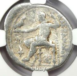 Alexander the Great III AR Tetradrachm Coin 336-323 BC Certified NGC VG