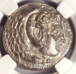 Alexander the Great III AR Tetradrachm Coin 336-323 BC Certified NGC XF