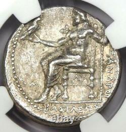Alexander the Great III AR Tetradrachm Coin 336-323 BC Certified NGC XF (EF)