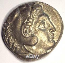 Alexander the Great III AR Tetradrachm Coin 336-323 BC Choice XF Condition