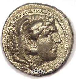 Alexander the Great III AR Tetradrachm Coin 336-323 BC Choice XF Condition