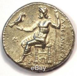 Alexander the Great III AR Tetradrachm Coin 336-323 BC Choice XF (Extra Fine)