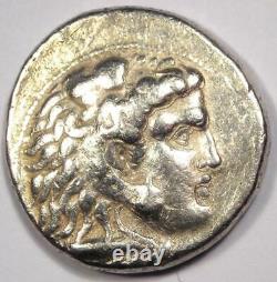Alexander the Great III AR Tetradrachm Coin 336-323 BC Fine Condition