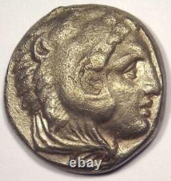 Alexander the Great III AR Tetradrachm Coin 336-323 BC Nice XF Condition