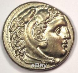 Alexander the Great III AR Tetradrachm Coin 336-323 BC Sharp Choice AU